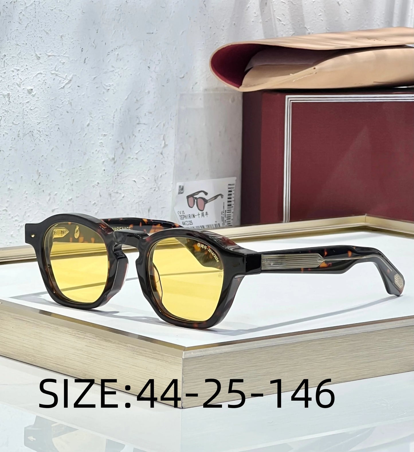 JMM Zephirin 44 10th Anniversary 2025 Superstar Same Sunglasses Small Face Fit Handmade Luxury UV400
