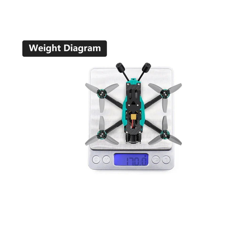 Sub250 Oasisfly30 HD O4 Pro 150mm 3 Inch 4S Freestyle RC FPV Racing Drones PNP BNF with 1404 4500kv Motor Digital HD System