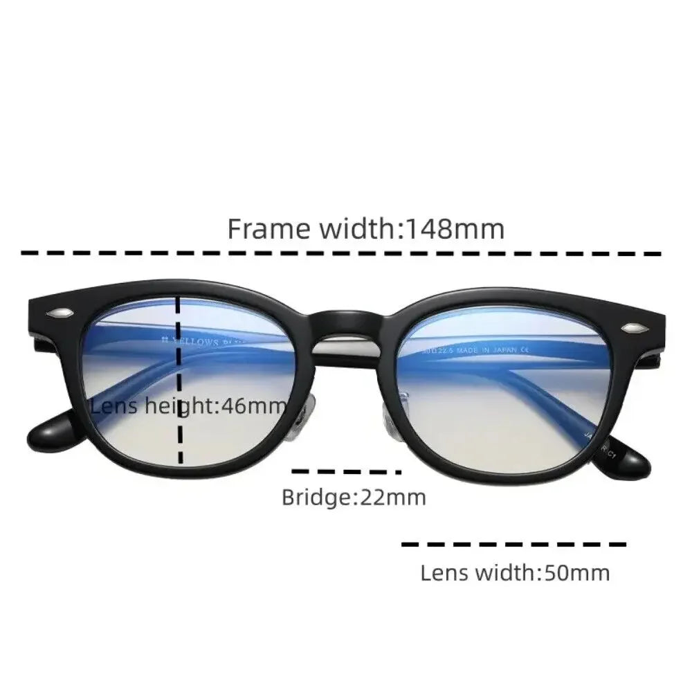 Trendy Flip Up Eyeglasses Frames Fashion Men Women Blue Light Blocking Glasses