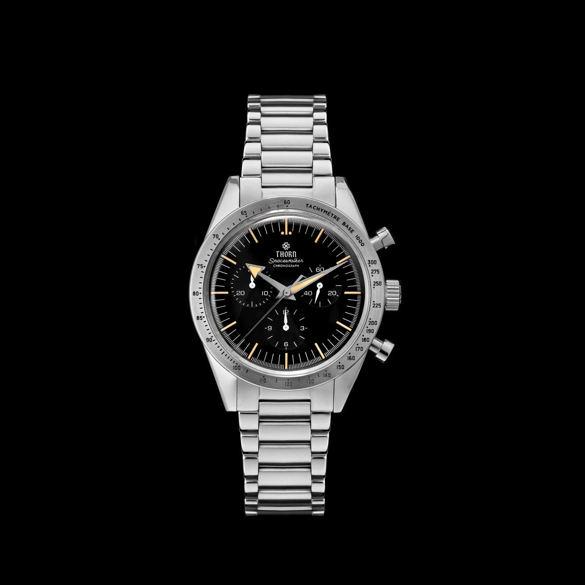 THORN T026 Automatic Watch 38mm Sapphire 316L Stainless Steel PT5000/Swiss Ronda Movement Vintage Style Luminous Men's Watch