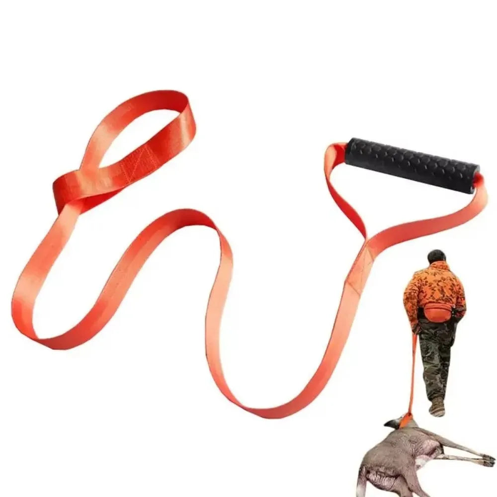 2025 Deer Drag Harness Durable Hunting Deer Belt With Handle Portable Puller Dragg Pull Rope Multipurpose Band For Outdoor Farm