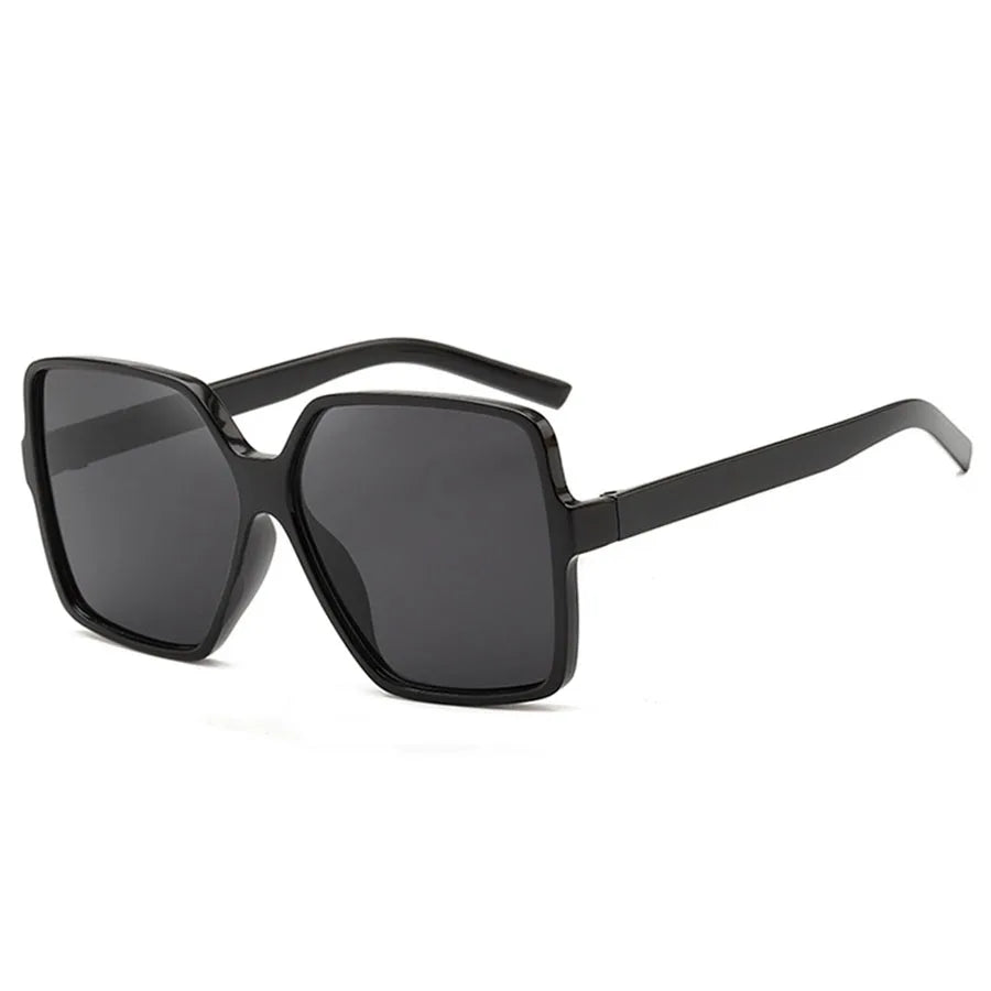 Women's Sunglasses UV400Fashionable Protection for Women Girls Driving Sunshade Goggles Gray Gradient Mirror Lens
