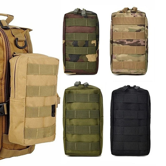 Outdoor Tactical Molle Pouch Waterproof Nylon Multi Purpose Small Tactical Pack Universal Hunting Camping Bag Outdoor Equip