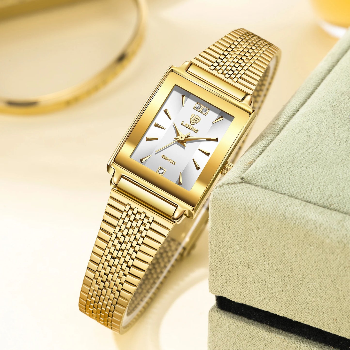 Simple Elegant Quartz Wristwatches Watches For Women Fashion Stainless Steel Strap Time Watch Relogio Feminino
