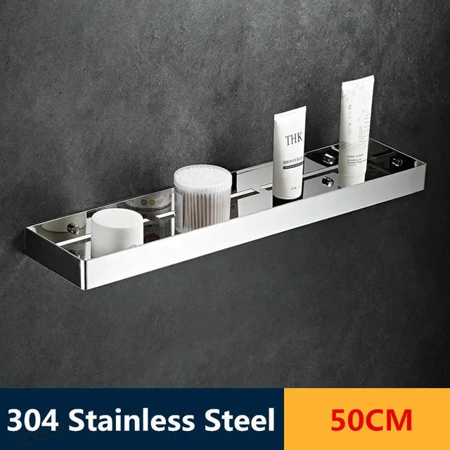 Bathroom Accessories Stainless Steel Bathroom Storage Rack Shower Storage Rack Bathroom Shelves  Bathroom Organizer  Wall Shelf