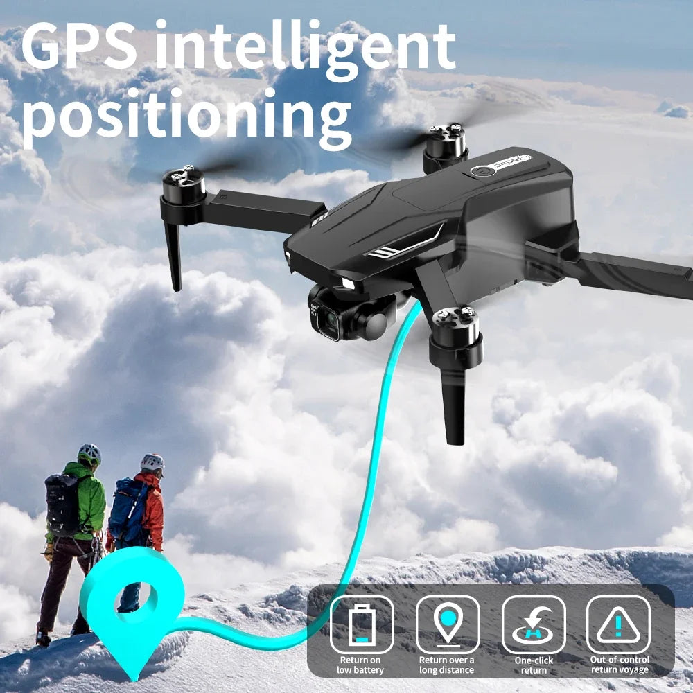 F204 Drone 4k Professional Laser Obstacle Avoidance Gps Optical Flow High-Definition Aerial Photography Four-Axis Remote Control