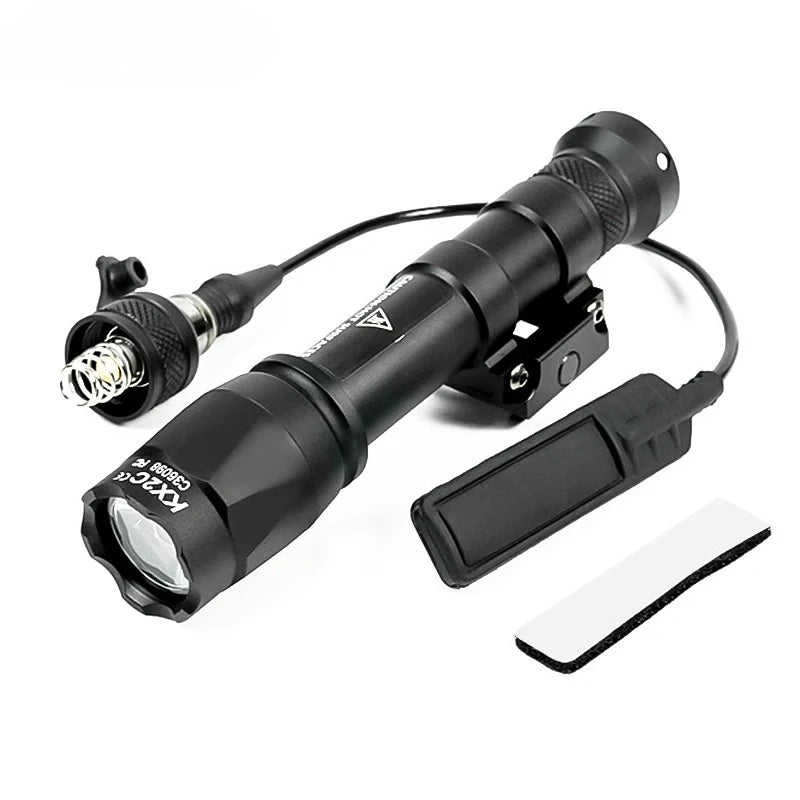 Tactical M600C M600B M300C M300B Scout Light Rifle Flashlight LED Hunting Lamp with Momentary Pressure Pad Switch
