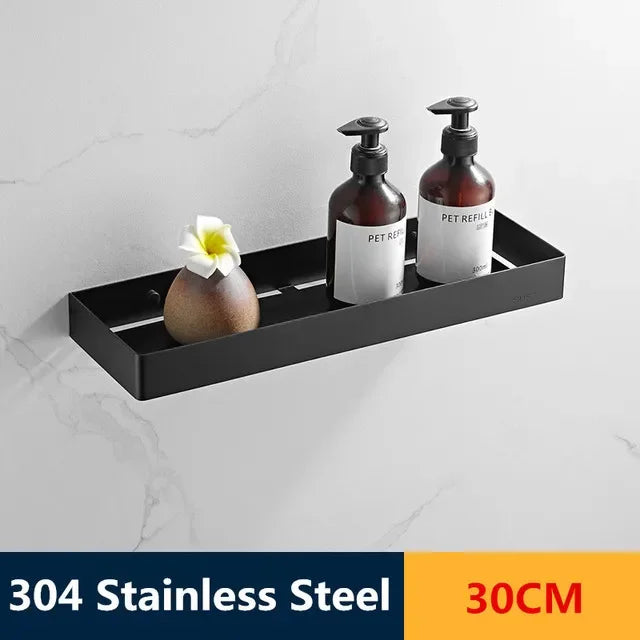 Bathroom Accessories Stainless Steel Bathroom Storage Rack Shower Storage Rack Bathroom Shelves  Bathroom Organizer  Wall Shelf