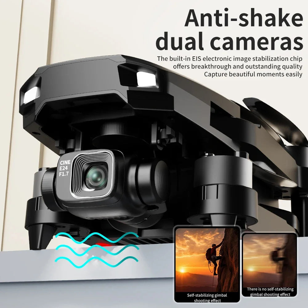 F204 Drone 4k Professional Laser Obstacle Avoidance Gps Optical Flow High-Definition Aerial Photography Four-Axis Remote Control