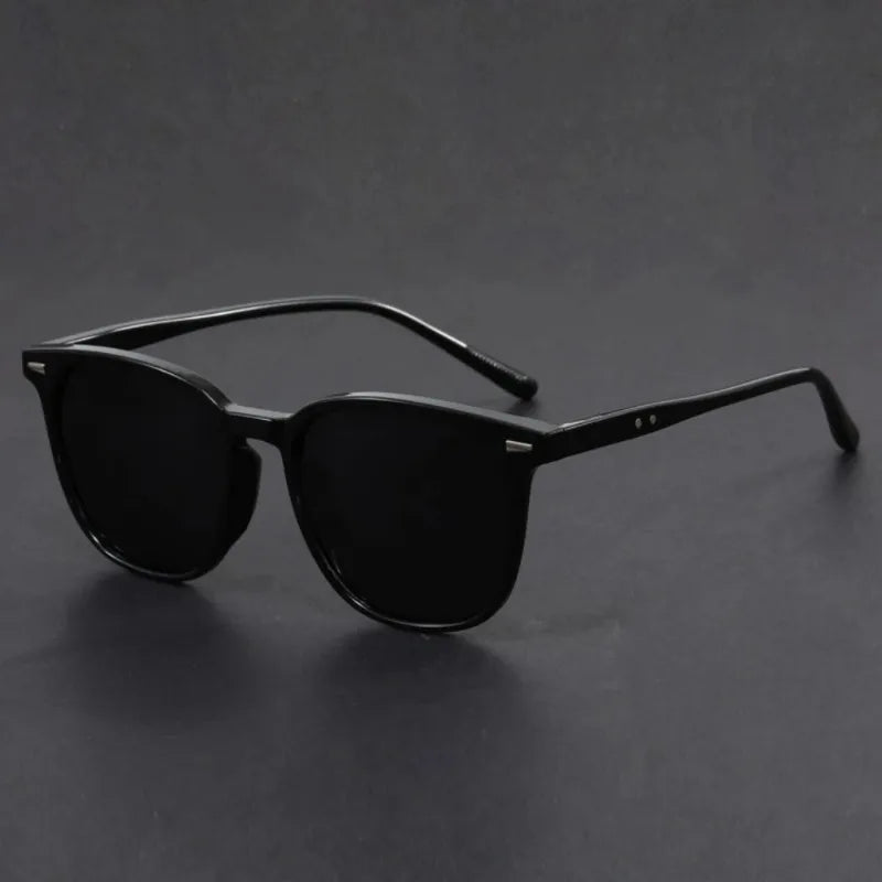 New Male And Female Ultralight Round Sunglasses Driving Fishing UV Polarized Fashion Sun Glasses UV400 Glasses