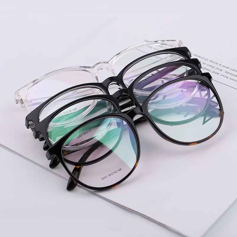 Big size plastic eyeglasses for Women Preacription Glasses Multifocal Reading Glasses Myopia Lenses photochromic sunglasses l
