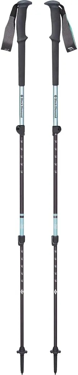 Women's Lightweight Trail Trekking Poles, FlickLock Adjustable Aluminum Hiking Sticks for Hiking & Backpacking