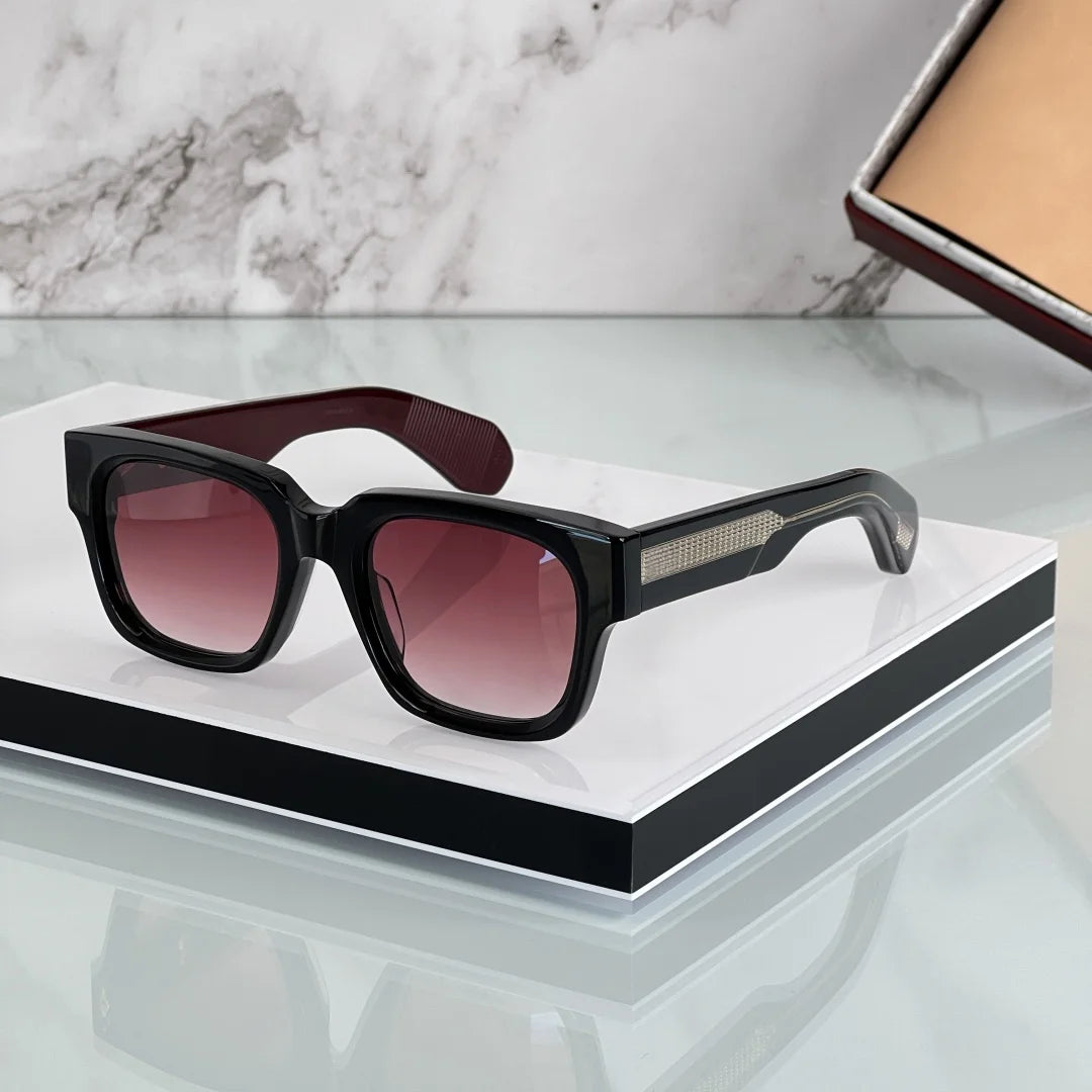 JMM ENZO EPOXY Luxury Handmade Sunglasses UV400 Classic Fashion High-Quality Outdoor Holiday Sun Glasses  Man And Woman