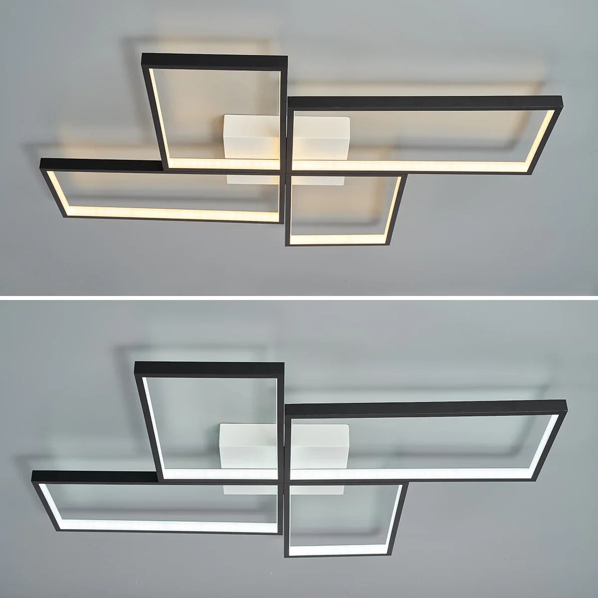 New Modern Led Ceiling Lights 110V 220V Modern Ceiling Lamp for Livingroom Bedroom Kitchen Gold/Black Led ceiling light fixture