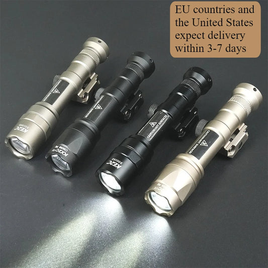 Tactical M600C M600B M300C M300B Scout Light Rifle Flashlight LED Hunting Lamp with Momentary Pressure Pad Switch