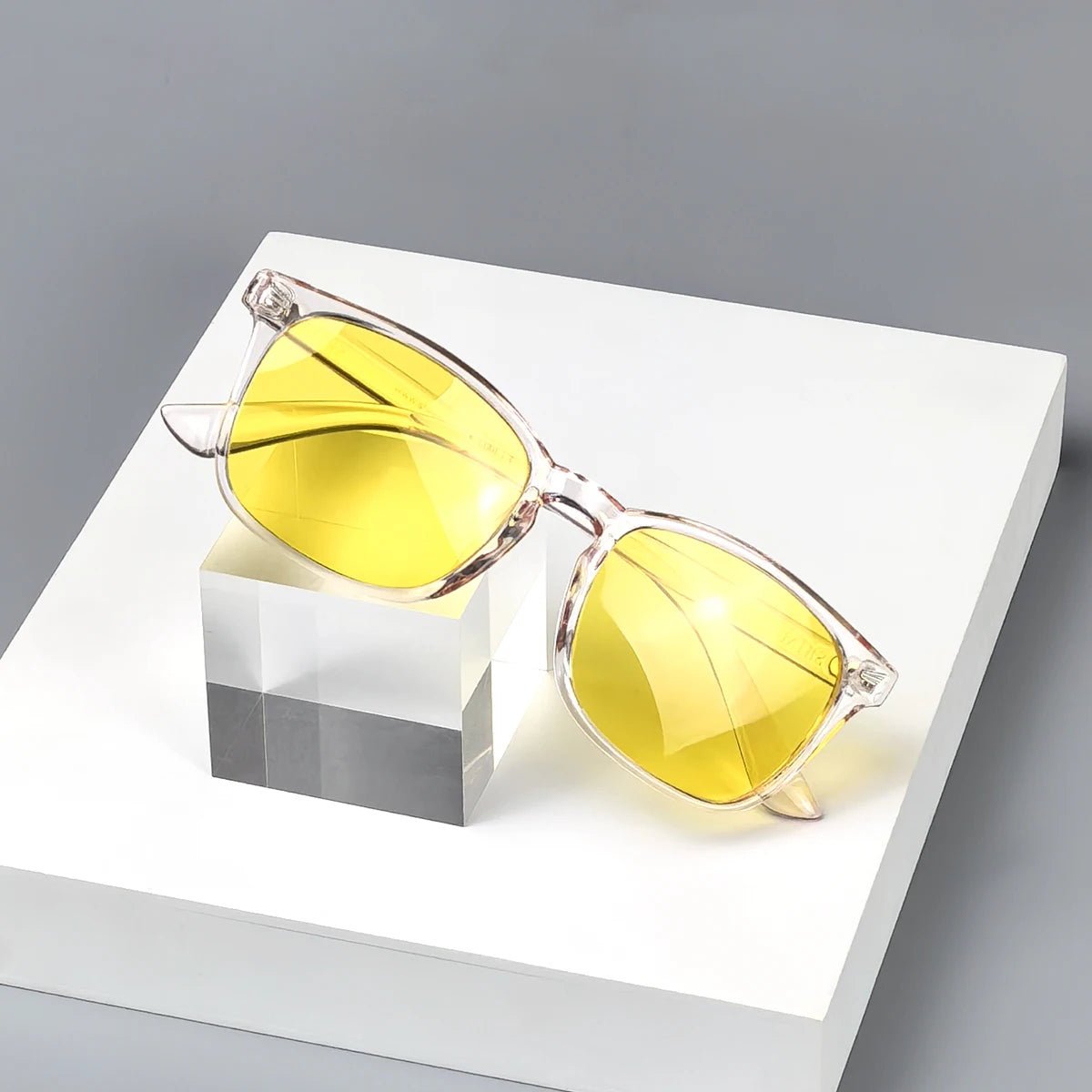 SHINU Fashion Glasses Polarized Yellow Lenses For Night Vision Driving Glasses Eyes Protection Goggles Anti Blue Light Glasses