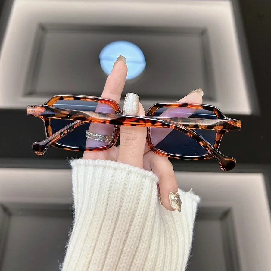 Square Sunglasses Women Men Fashion Sun Glasses Female Male Vintage Frame Personality Mirror Driving Retro Oculos De Sol