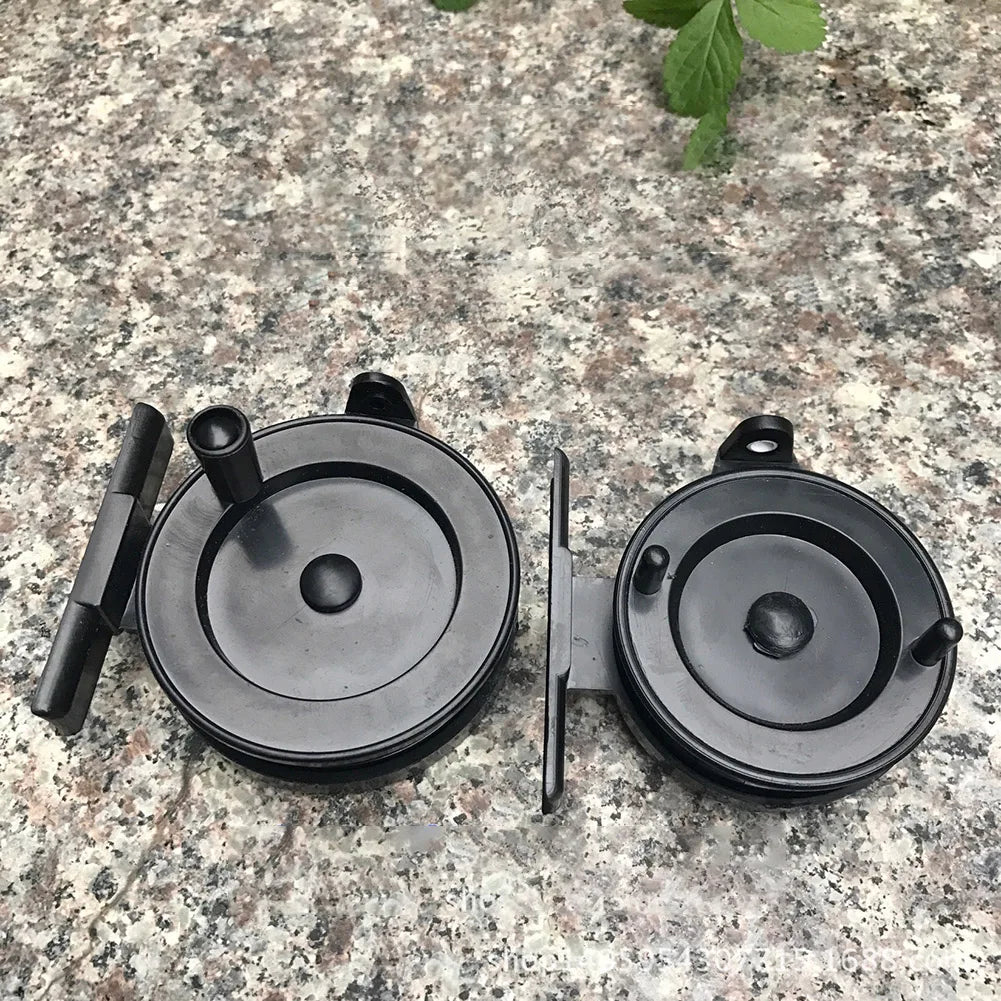 Hollow Fly Ice Fishing Reel Throwing Wheel Saltwater Freshwater Fishing Tackle