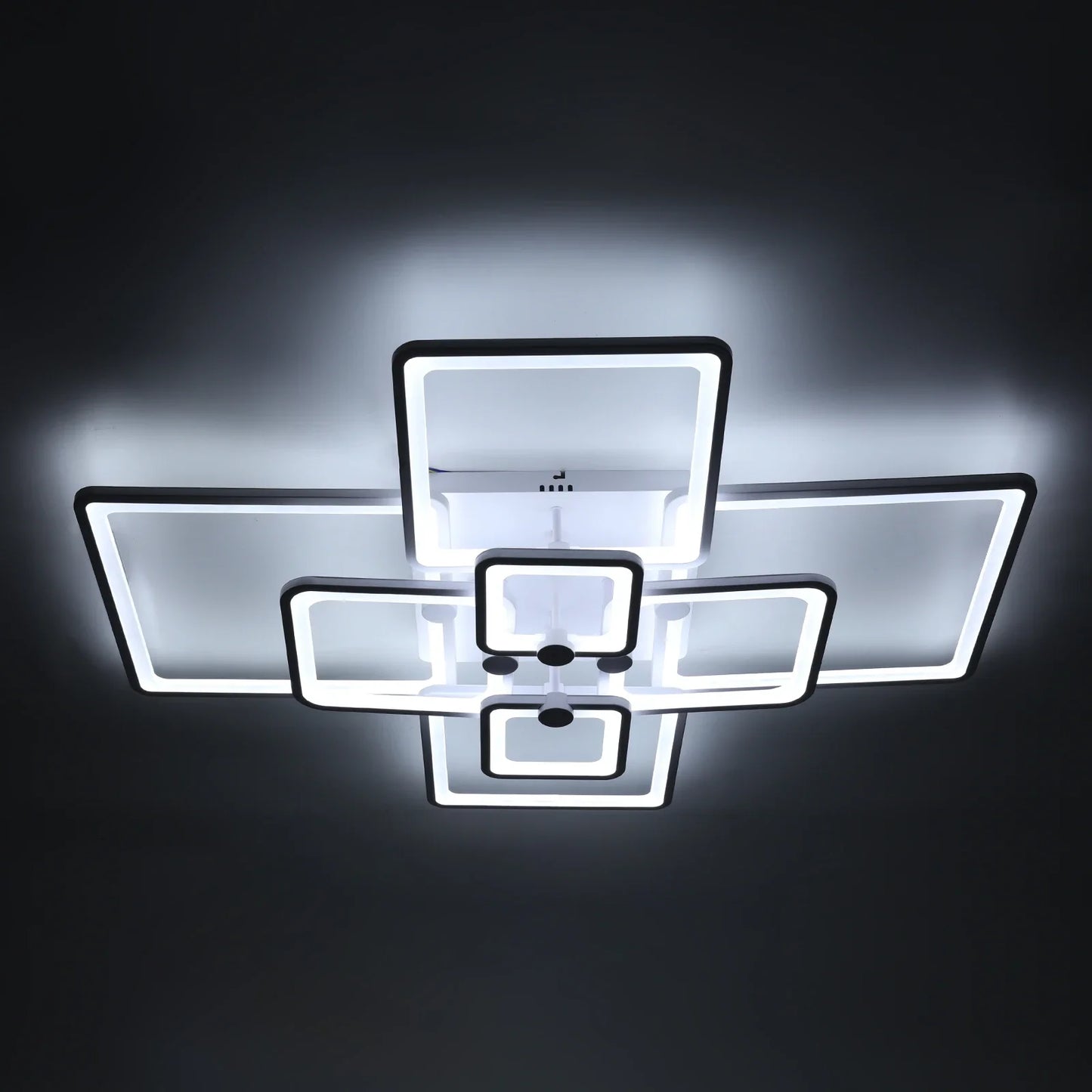 8-Head Ceiling Light, AC100-265V LED Ceiling Light with Remote Control, Dimming Ceiling Light Fixture Indoor
