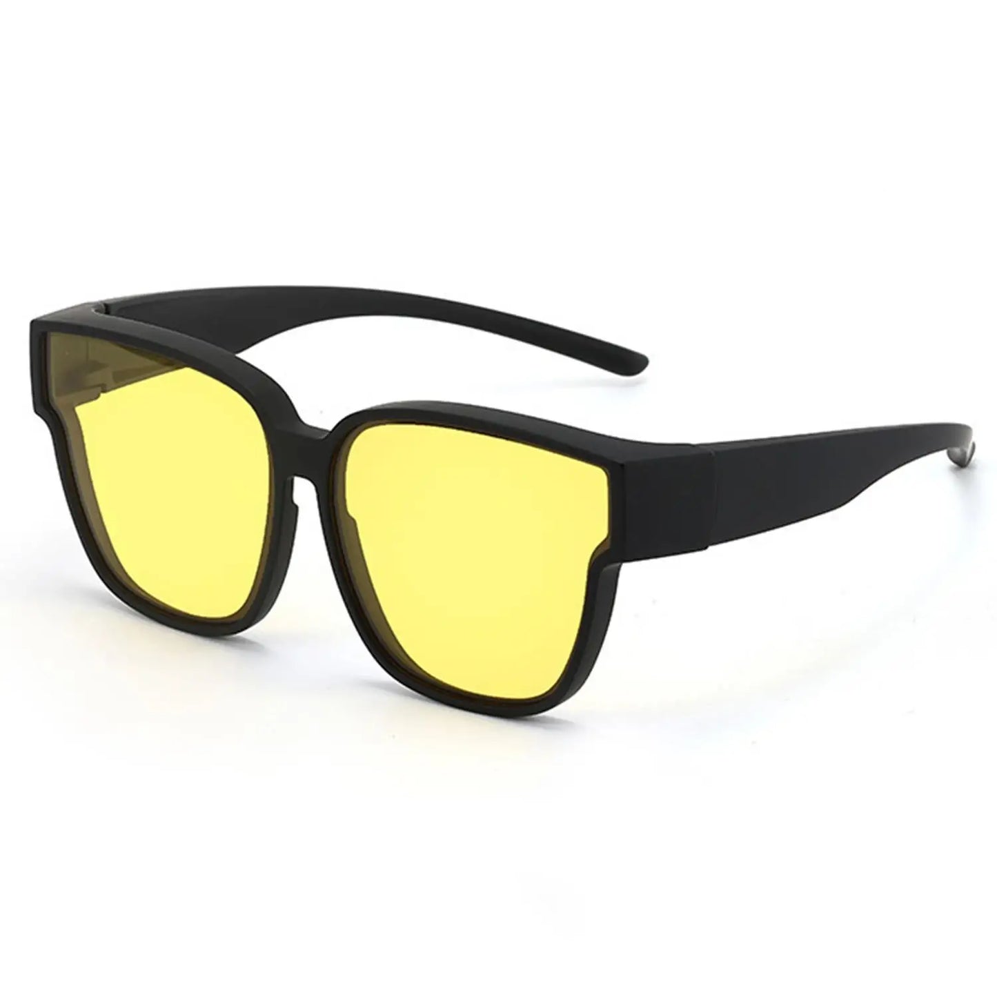Classic Night Vision Sunglasses For Men Women Square Frame Goggles Eyeglasses Driving Polarized Sun Glasses Unisex Eyewear