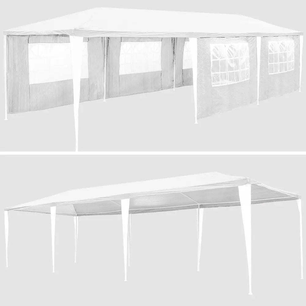 White Wedding Tent 10'x30'Outdoor Party Canopy Events