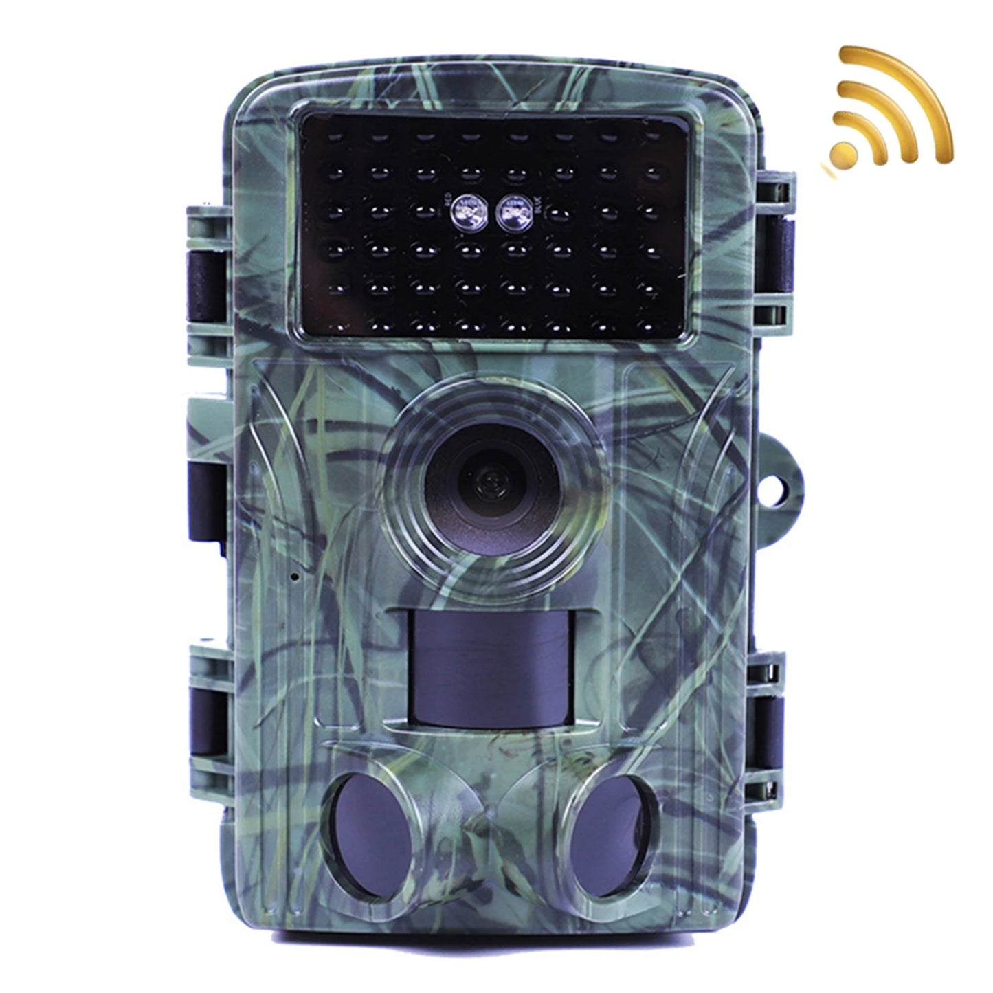 4K 60MP WiFi Trail Camera Night Vision Waterproof Hunting Camera with 2 Inch Screen for Outdoor Wildlife Monitoring
