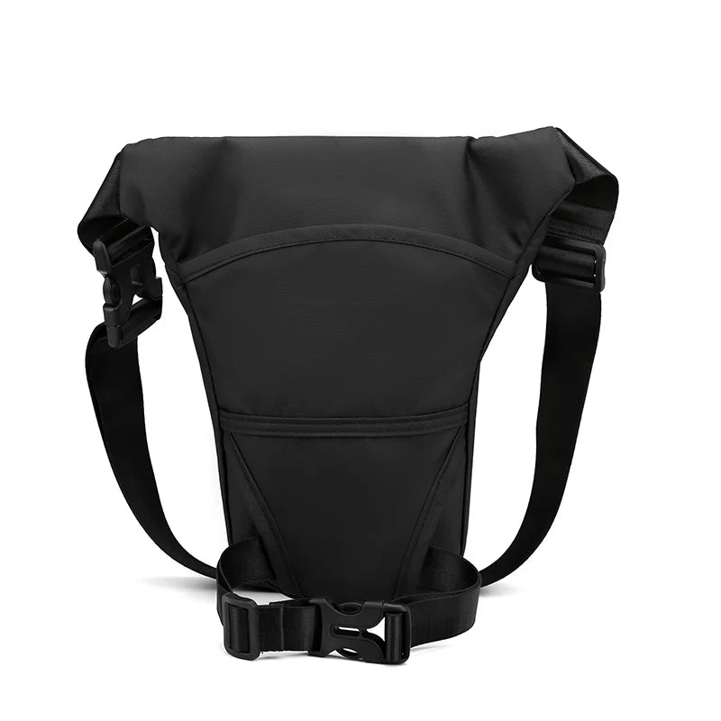 Women's leg bag, men's motorcycle riding waist bag, multifunctional travel fishing hiking bicycle hip bag