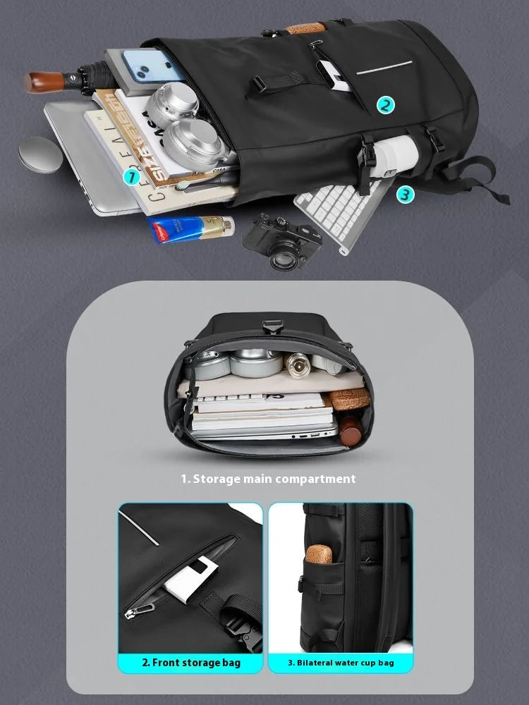 Travel Backpack For Men Outdoors Sports Men's Pack Multifunction 15.6“ Laptop Bag Waterproof Large Capacity Women Packs