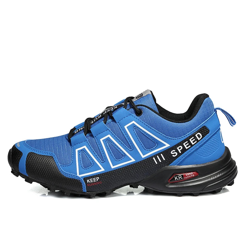 Hiking Shoes Men's Outdoor Rubber-Soled Non-Slip Tactical Training Shoes Lightweight Comfortable Hiking Travel Sports Shoes Men