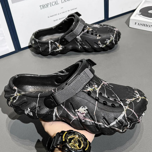 2025 New Hiking Hiking Non-slip Breathable Men's Large Size Sandals Summer Men's Beach Sandals Hiking Shoes