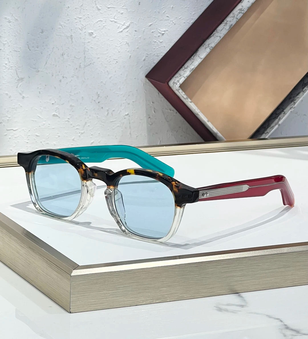 ZEPHIRIN SIZE 44-25 Top High Quality Sunglasses for Men Classic Women Luxury Brand Designer Fashion sun glasses UV400 With box