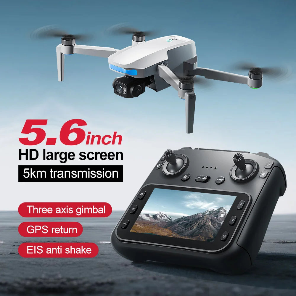 2025S-X1 MAX GPS Drone 4K Professional HD Camera 3-Axis Gimbal 5G Digital image transmission Large Screen FPV Dron RC Quadcopter