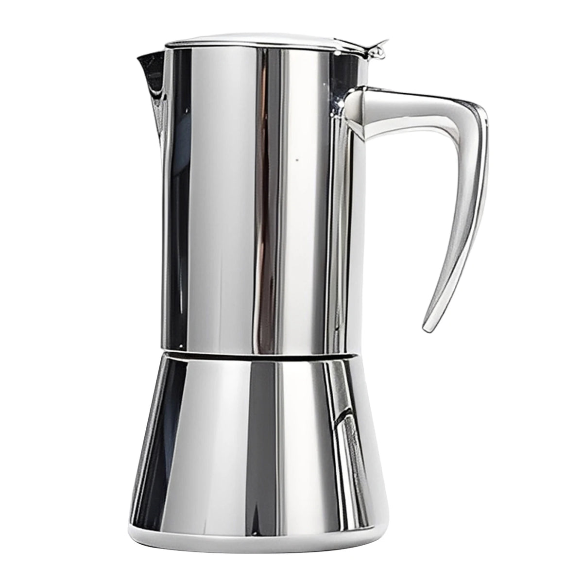 300ml/200ml Espresso Maker with Coffee Percolator Design Coffee Machine Espresso Pot Suitable for Gas Induction Stovetop Greca