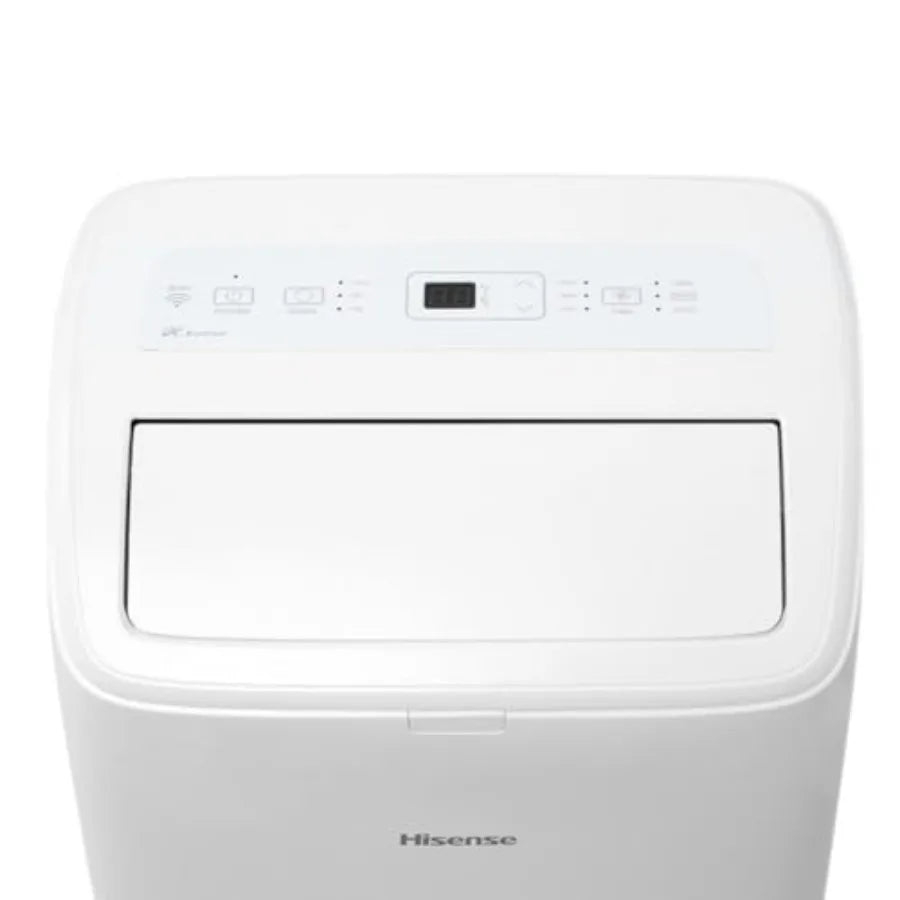 8000 BTU 350 Sq Ft Dual Hose Portable Air Conditioner with Inverter Technology and Wi-Fi Connectivity for Efficient Cooling Deh