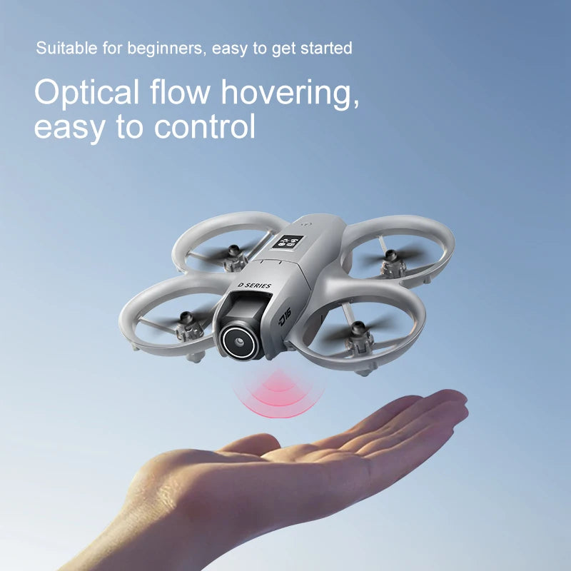 Drone with Optical Flow 180° Electric Adjustment Dual Camera Aerial Photography Quadcopter - Obstacle Avoidance Remote Control