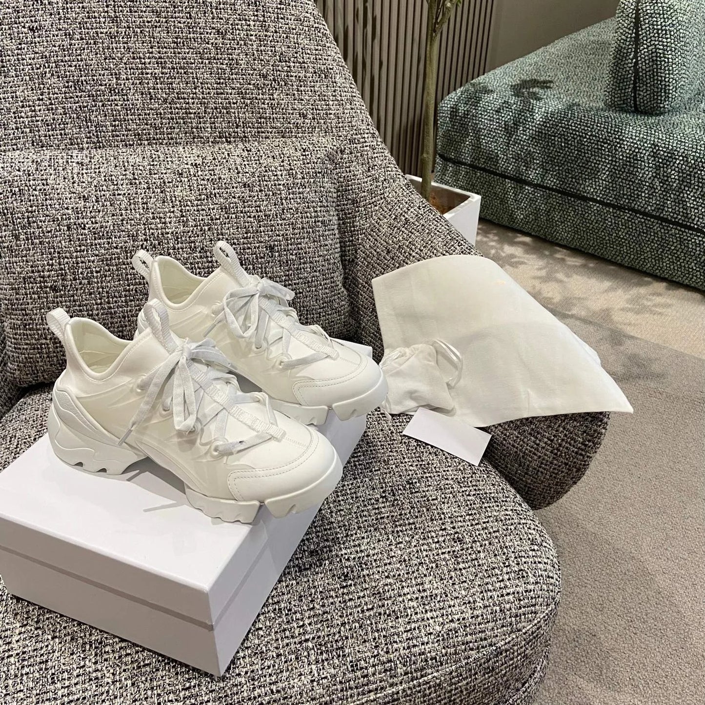 2025 Women's Luxury Brand Chunky Shoes, Thick Sole, Hidden Wedge Heel, Casual and Versatile Women's Shoes