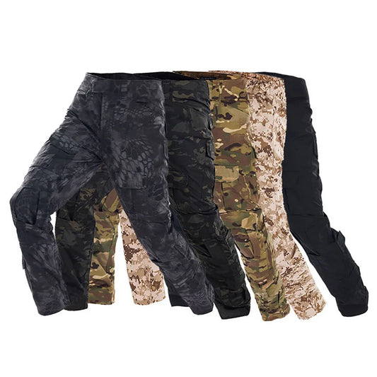 Men Combat Pants Tactical Sport Trousers Camouflage Multicam Trekking Hunting Clothes Outdoor Training Suit Combat Pants
