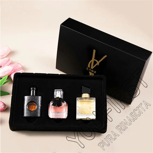 New Private Brand Perfume Women 30ml 3pcs Gift Box Set Club De Nuit Perfumes De Mujer Plant Floral Scent Spray Parfum Pour Femme