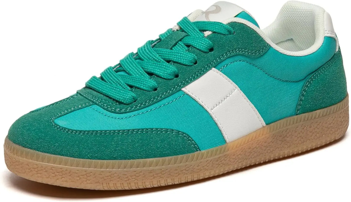 Women's Fashion Sneakers Comfortable Walking Shoes Casual Lace-Up Non Slip Sneakers