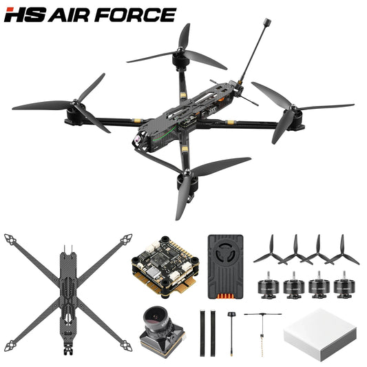 HS Airforce HS-X10M 10 Inch FPV Drone Racing 165KM/h 30min Distance Rated Load 3.5KG Quadcopter Camera Drones Max Takeoff 6KG