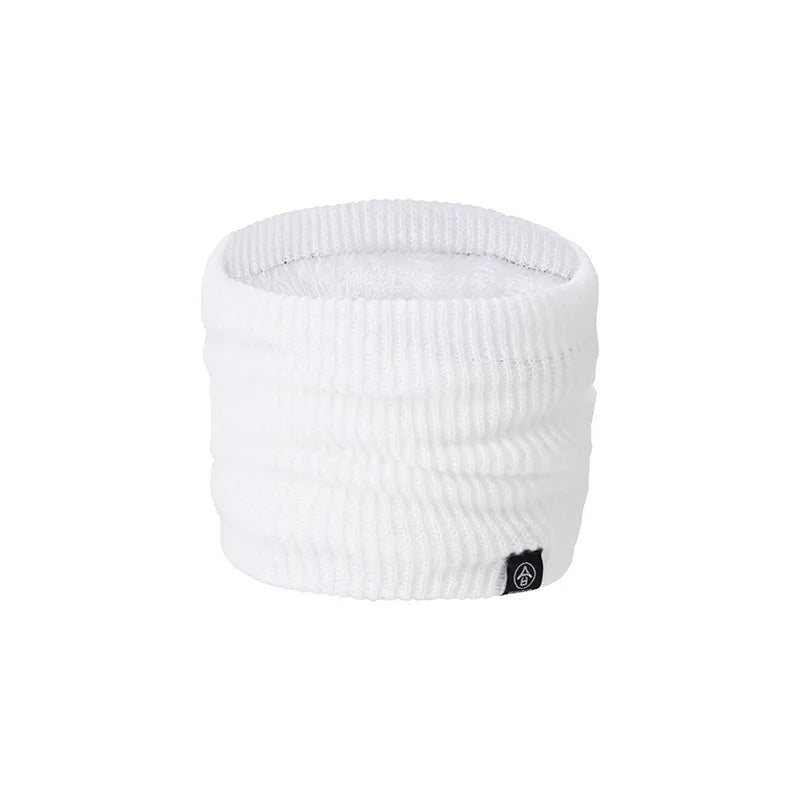 Outdoor Cycling Face Cover Unisex Fleece Lined Thickened Neck Gaiter for Winter Versatile Knitted Neck Warmer WBr01