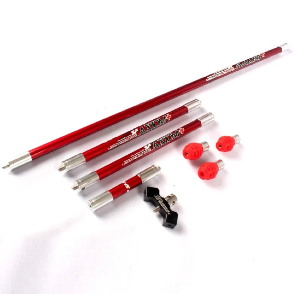 Recurve Bow Stabilizer SF Carbon Balance Bar Set Damper Balance System Rod V-Bar For Archery Hunting Shooting