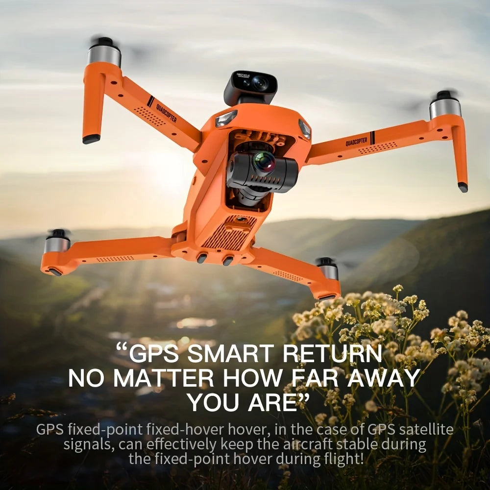 KF102 GPS Drone 4k Profesional 8K HD Camera 2-Axis Gimbal Anti-Shake Aerial Photography Brushless Foldable Quadcopter 1.2km