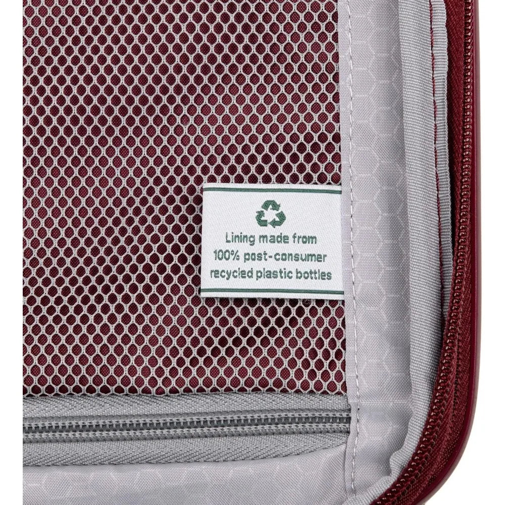 lightweight expandable hardside luggage with 8 spinner wheels and polycarbonate shell