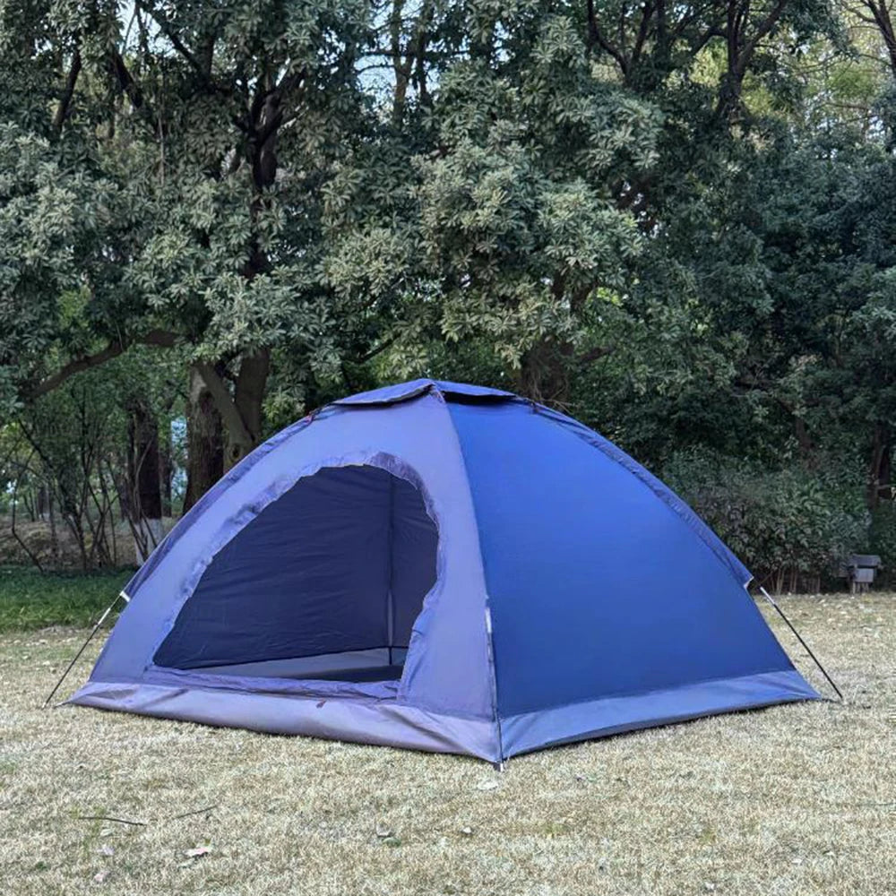 Sightseeing Tents for 2 Person, Outdoor Lightweight Camping Tent for Park, Hiking, Good Breathability Single Layer Tent
