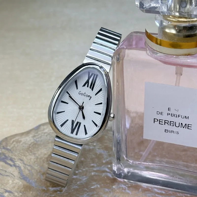 New Ladies Watches gift Snake Head Watch for Women Luxury Fashion Steel Strap Quartz Wristwatches Dropshipping Clock