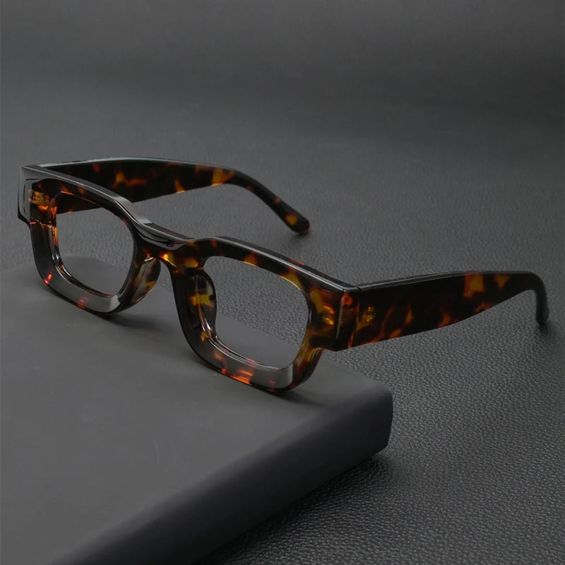 New Retro Small Square Glasses Frame Anti Blue Light Computer Reading Glasses For Men And Women Radiation Protection Eyeglasses
