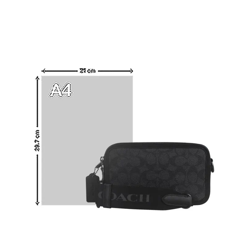 Coach Versatile Single-Shoulder Crossbody Bag For Men