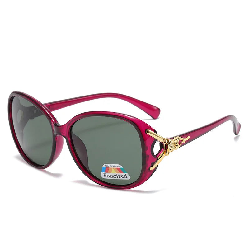 women's sunglasses, fashionable polarized sunglasses, oversized sunglasses, women's shading and UV protection