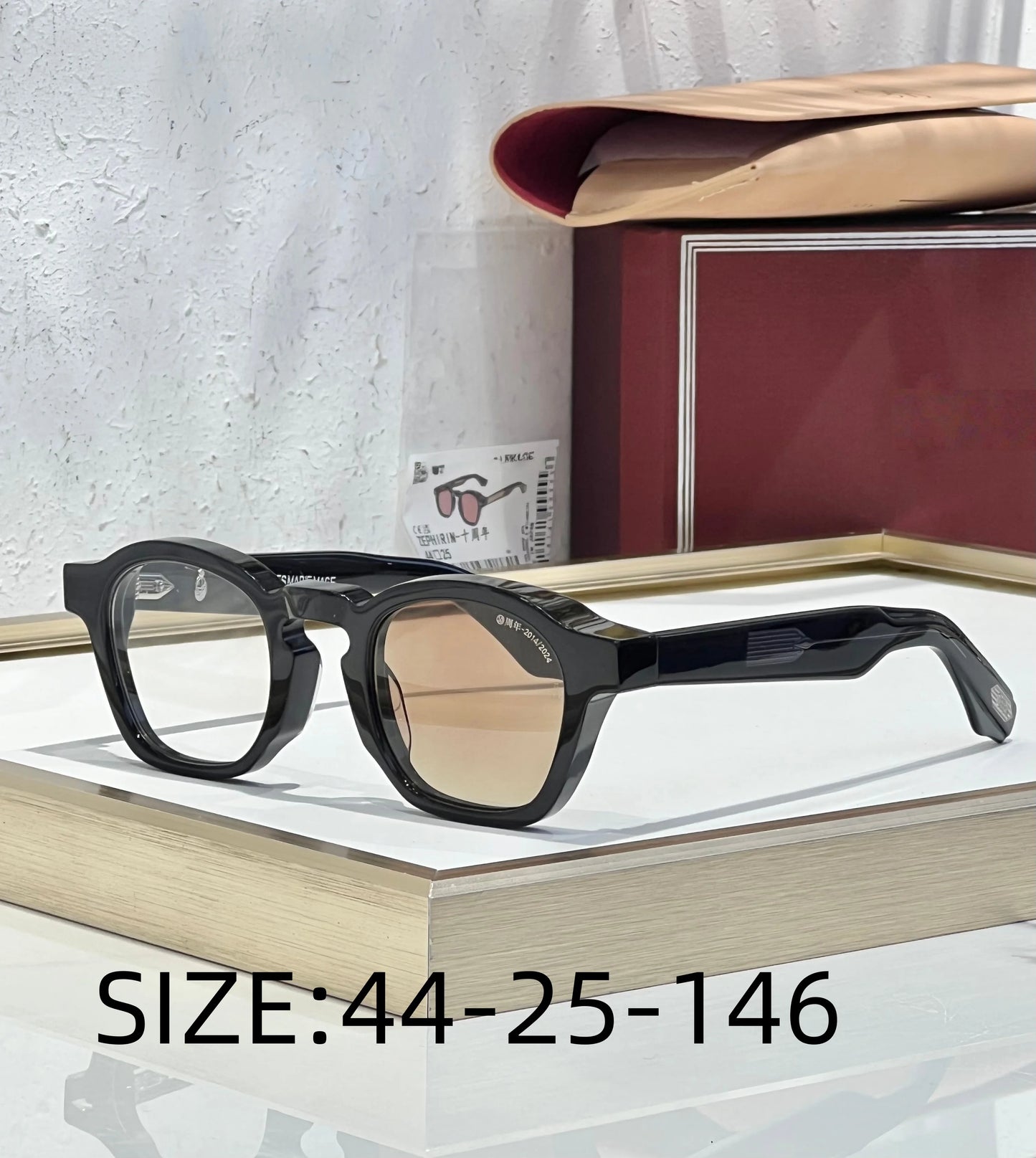 JMM Zephirin 44 10th Anniversary 2025 Superstar Same Sunglasses Small Face Fit Handmade Luxury UV400